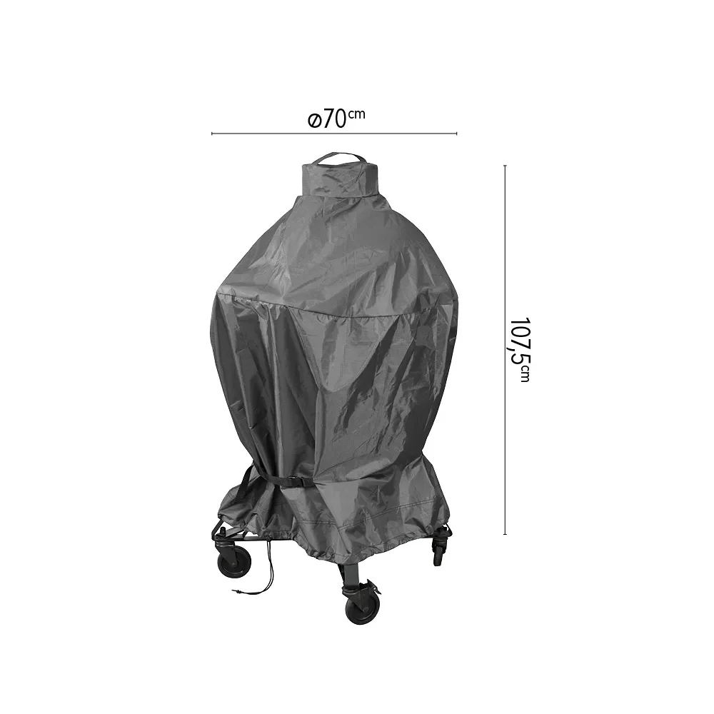 Kamado cover S/M Anthracite