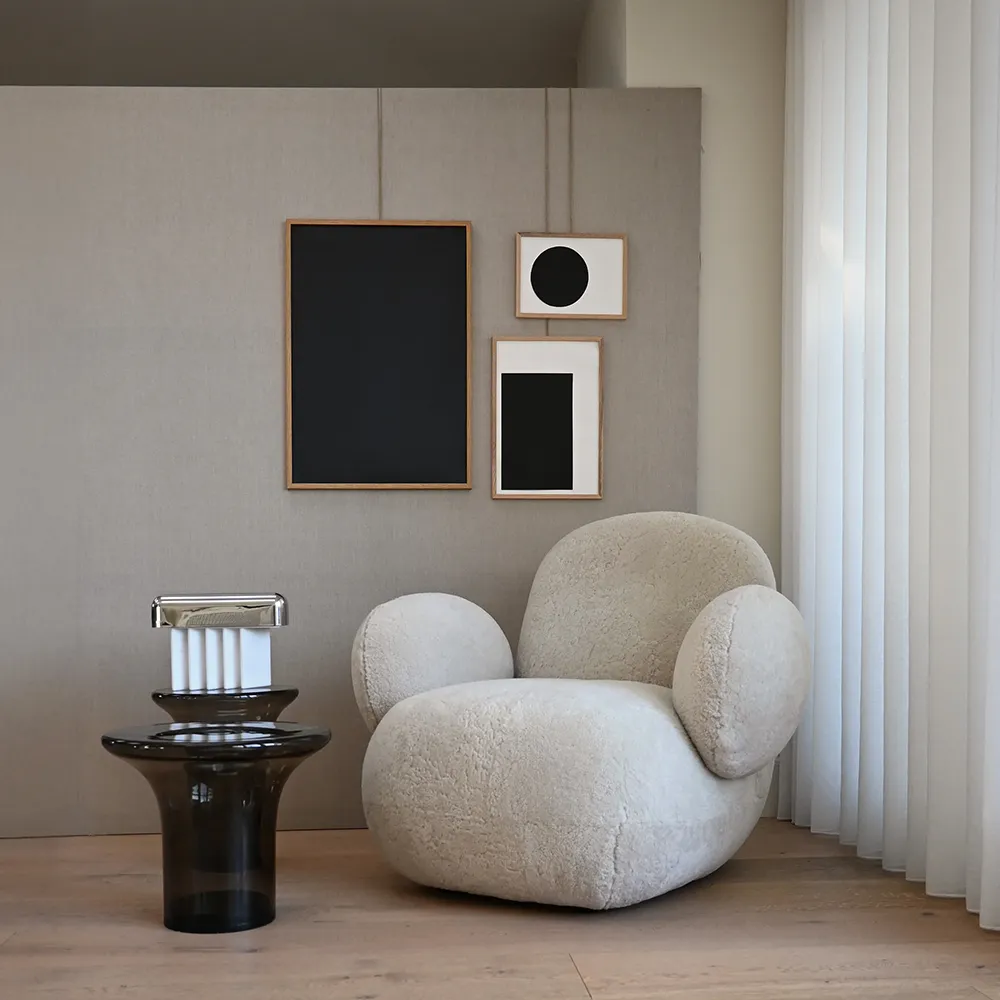 Toe Sesselflach - Schaffell