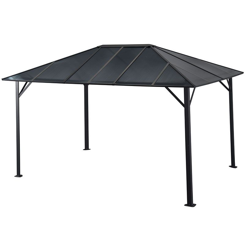 Scopello Pavillon 300x400 cm anthrazit/grau