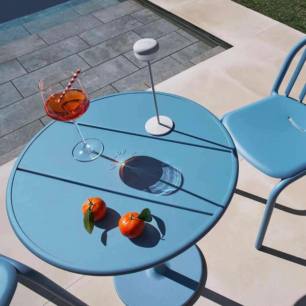 Fred'S Bistrotisch Wave Blue