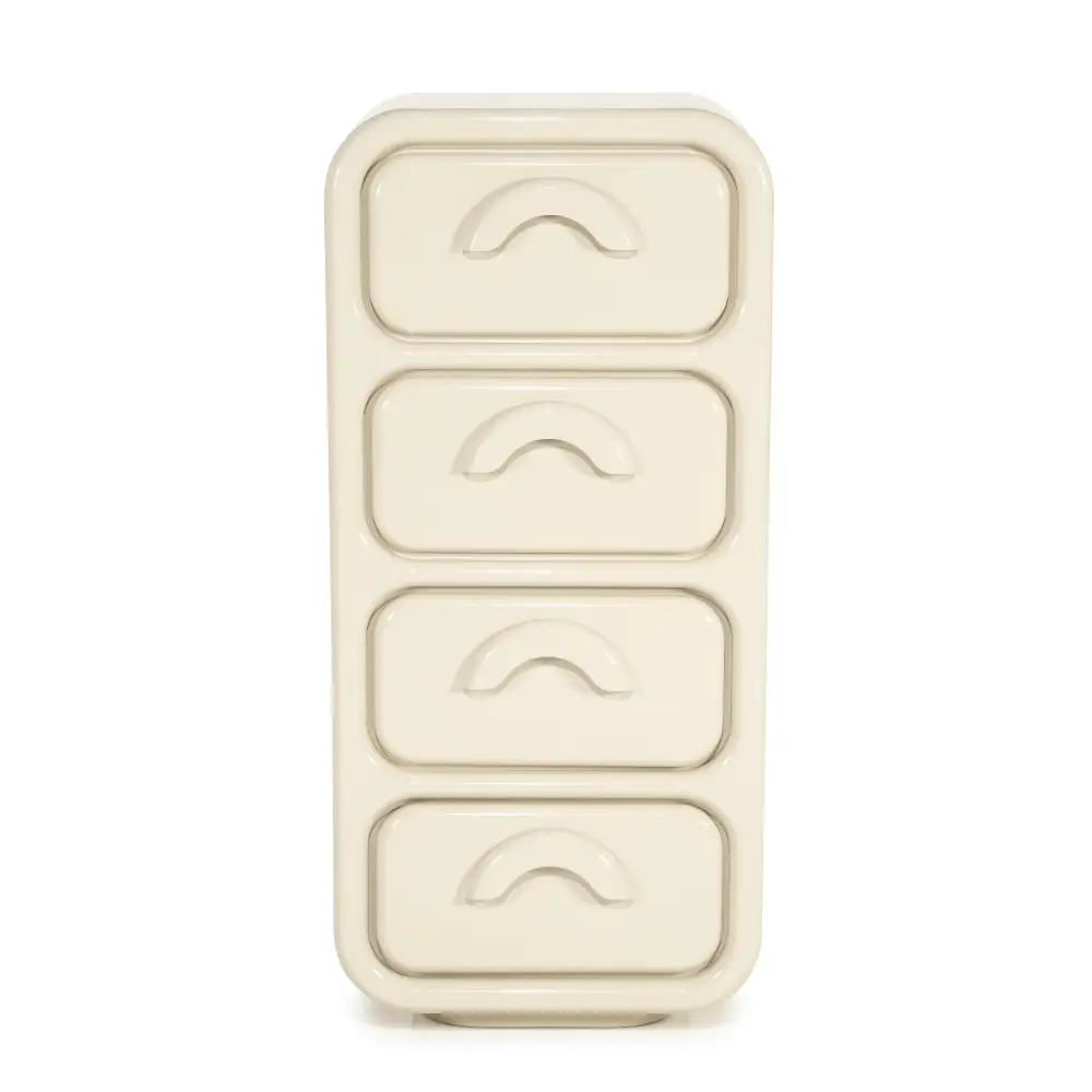Große Kommode von Gubby – beige, 50,5 x 32,5 x 108 cm