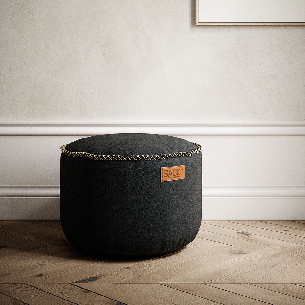 Canvas Sessel schwarz