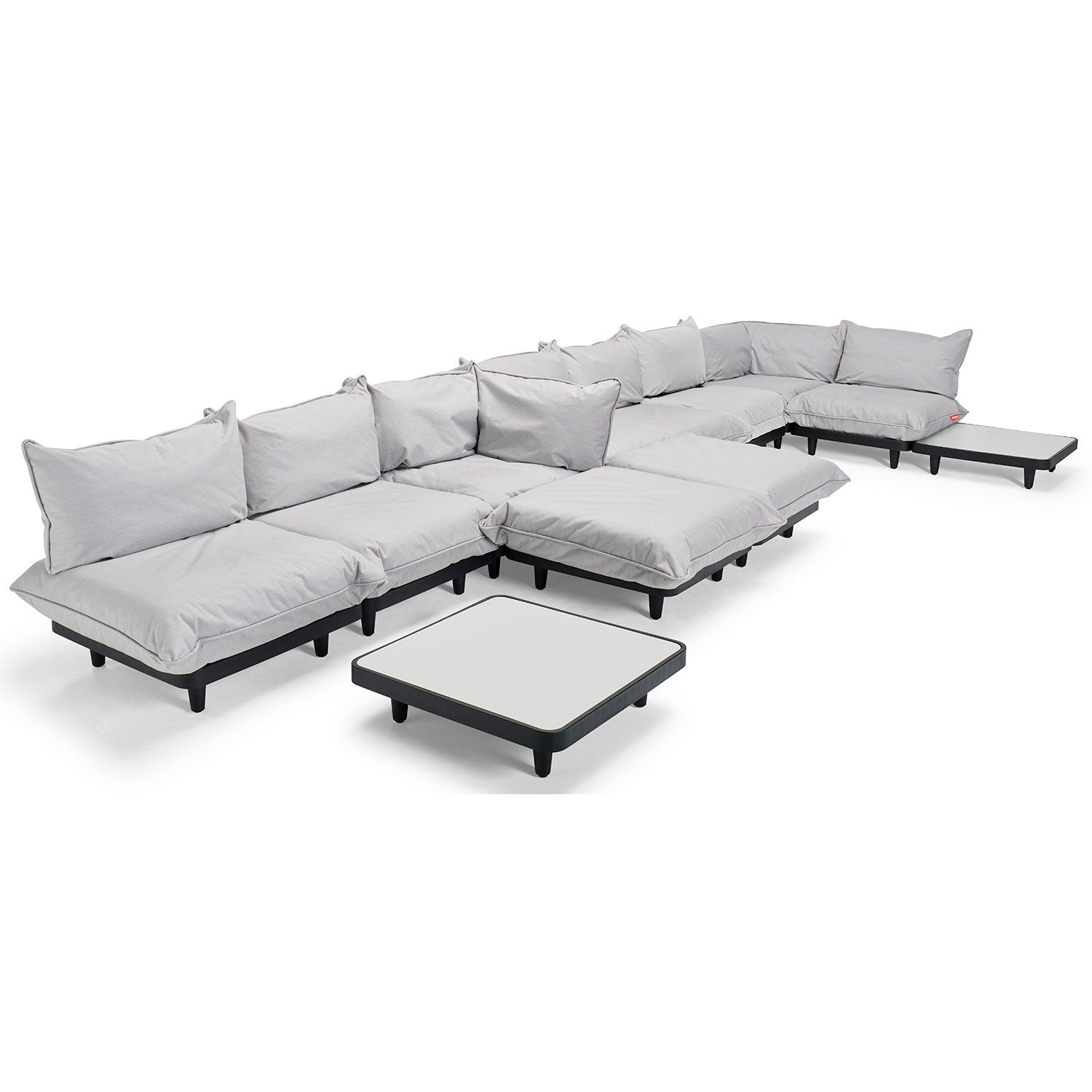 Paletti Hocker modulares Sofa Mist