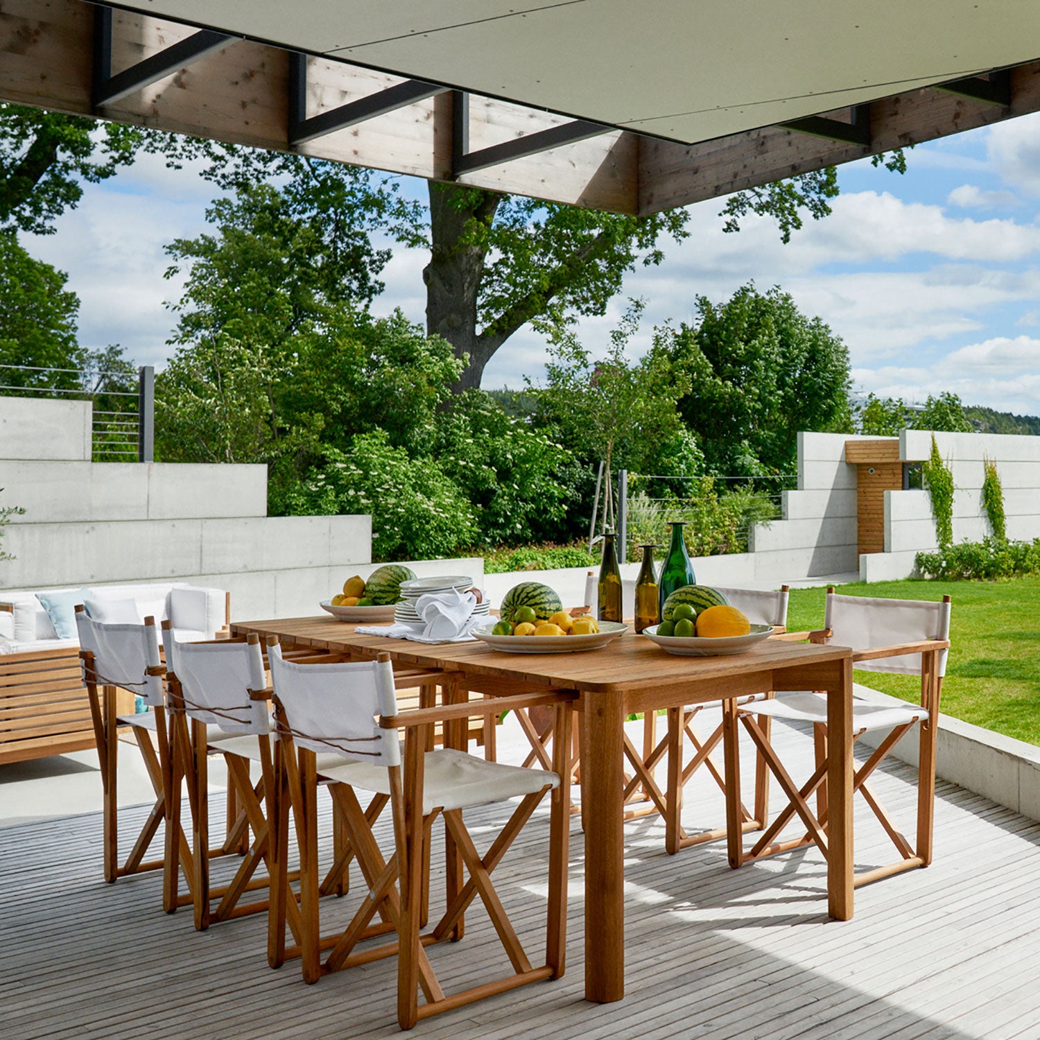 Kryss Dining Chair Green Leaf