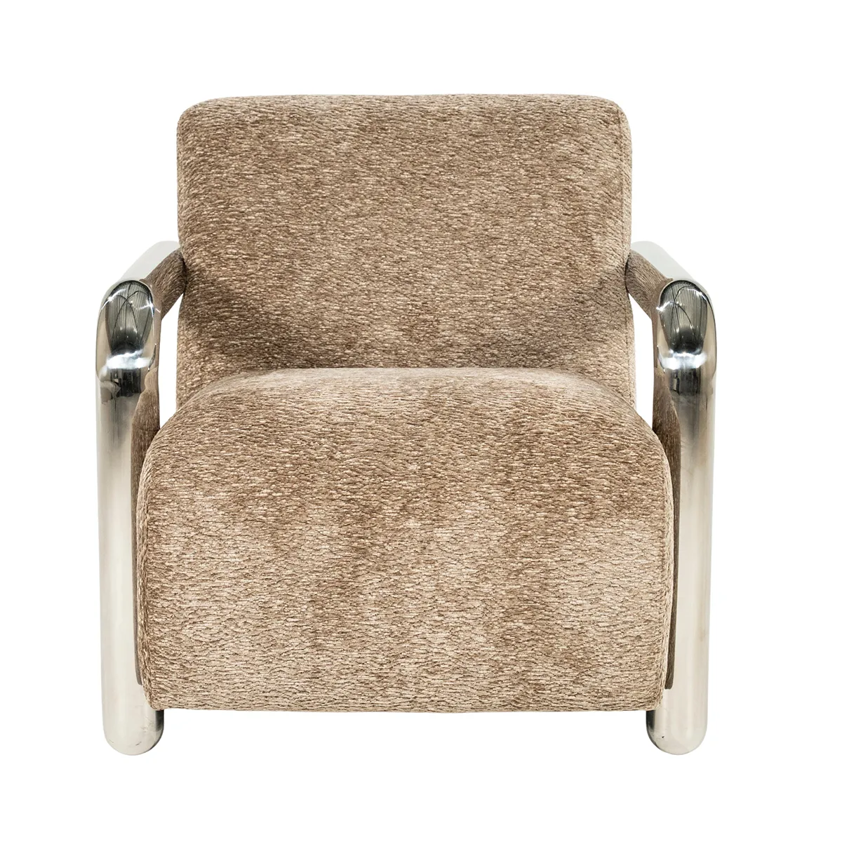 Sessel Chromette Taupe