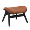 A Conversation Piece Ottoman Fußhocker Black Oak/Dunes Rust