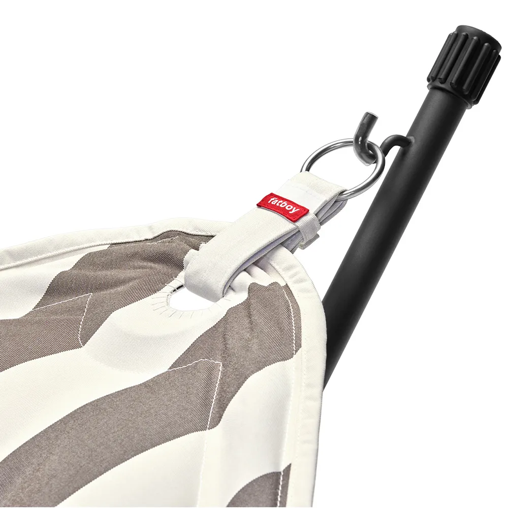 Headdemock Superb Stripe Cacao Incl. Rack Black