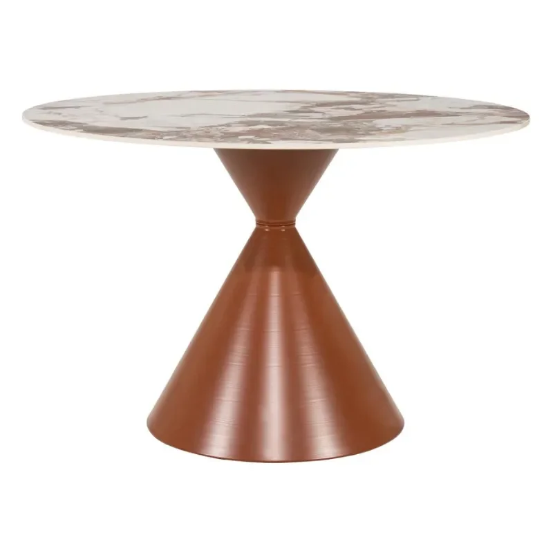 Roka Esstisch 120x120x77 cm braun
