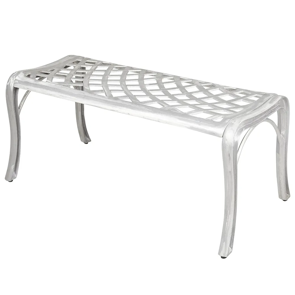 Arras Bank 54x101 cm Aluminium