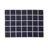 Gewebte Decke aus Lammwolle Criss Dark Blue