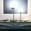 Mooon. Lampe H:63 cm Rot ocker