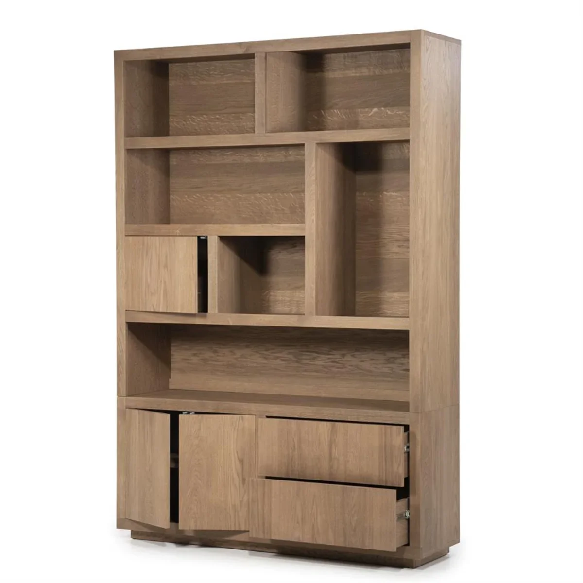 Helsinki Schrank 150x220cm - hellbraun
