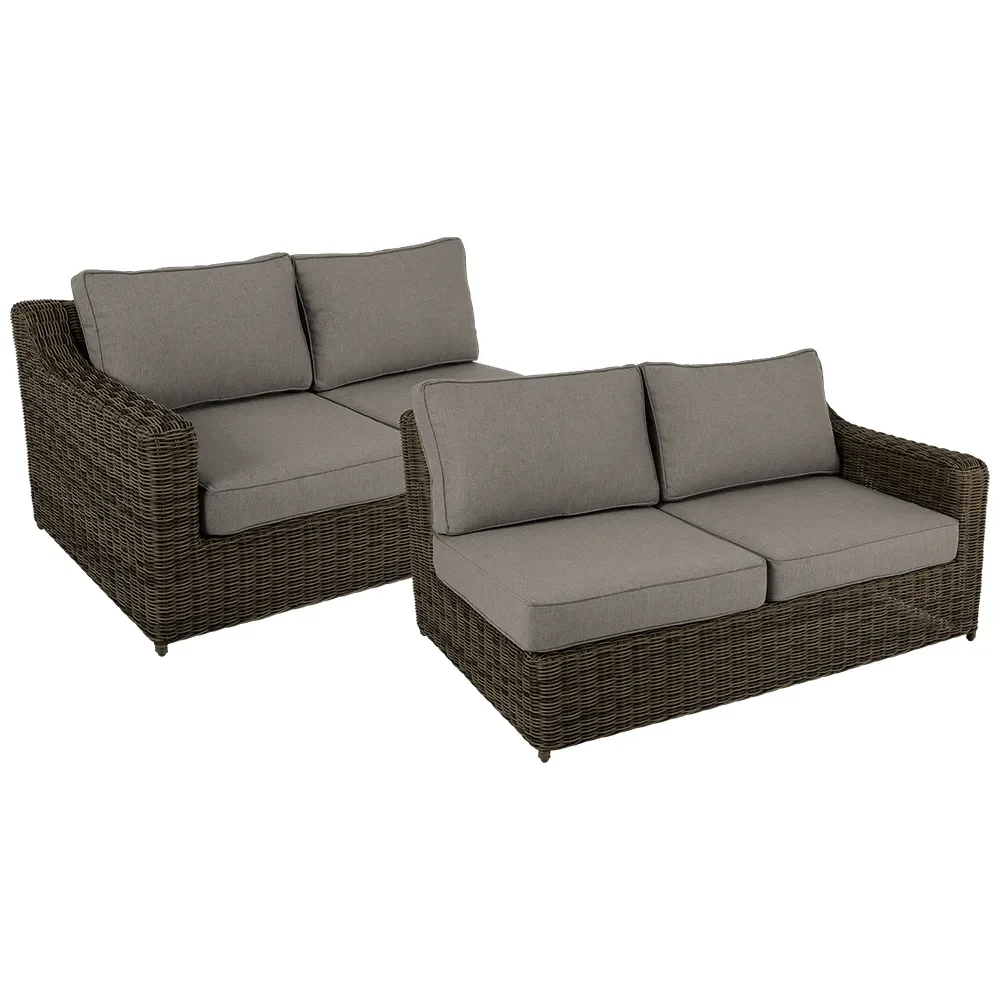 Glendon Endstücke 2er-Pack  Dark brown / Soft moose