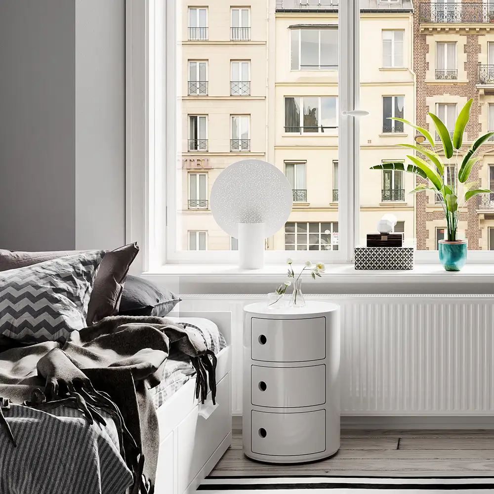 Colby XL H50cm Weiß