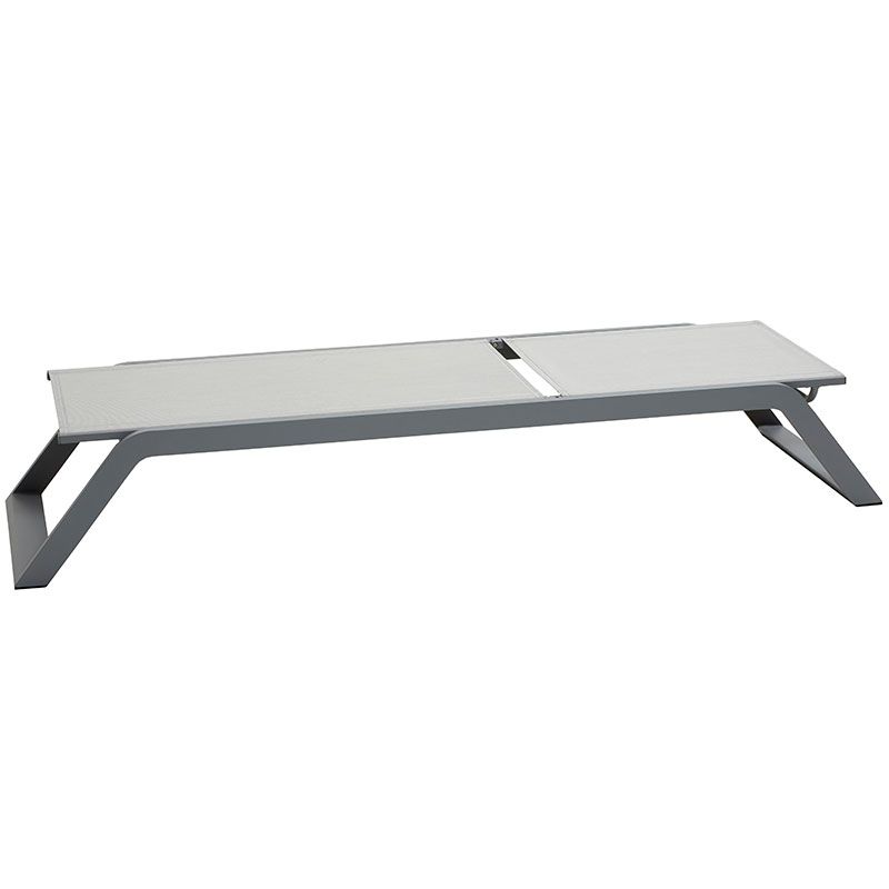 Siesta Sonnenliege Hellgrau