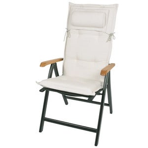 River Ruhesessel Kissen Blanco
