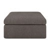 Mellow Fußhocker - Granit 80 x 80 x 41 cm
