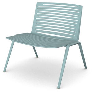 Zebra Sessel Hellblau