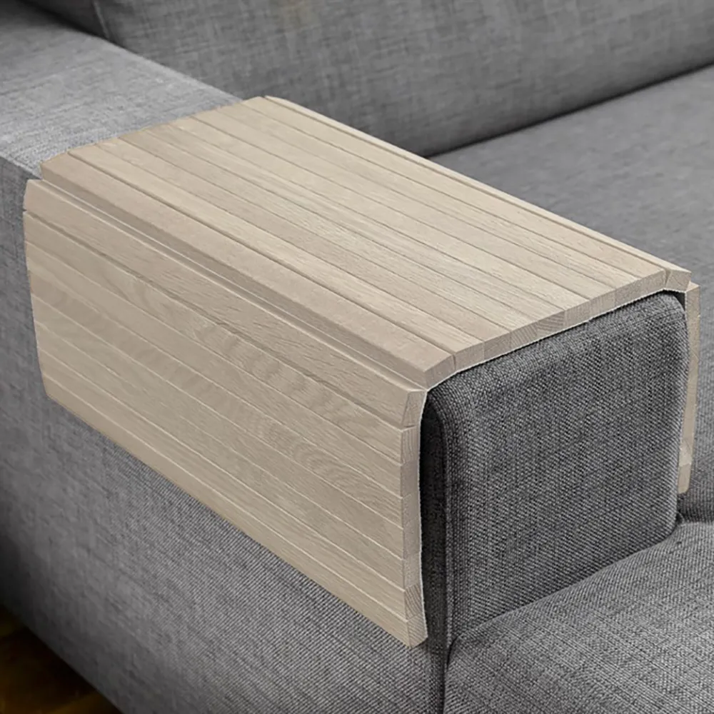 Zitti Armlehnentablett Eiche weiß geölt