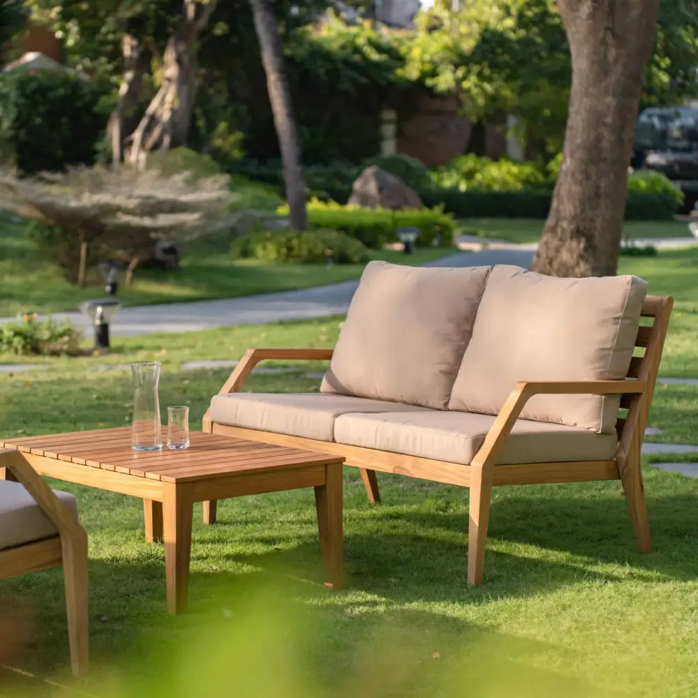 Gunnaröd 2-Sitzer Loungesofa inkl. Kissen Grün