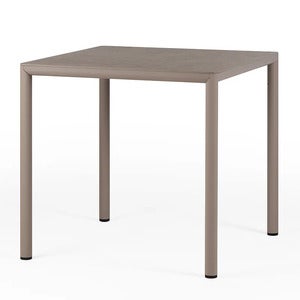 Piave tisch 80 cm Tortora - Tortora 