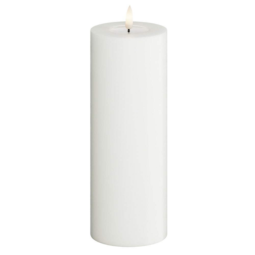 Deluxe Homeart, LED Blockleuchte 7,5x20 cm weiß