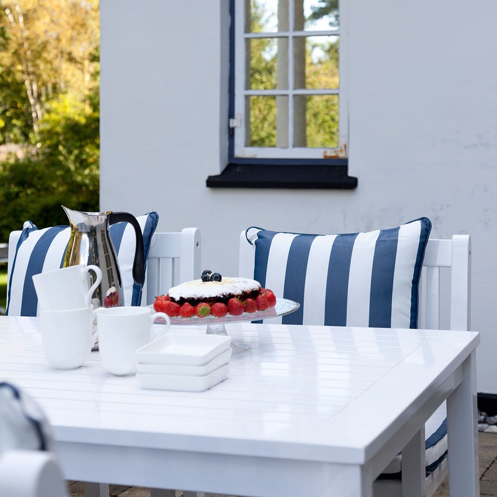 Rosenborg Tisch 80x165 cm weiß