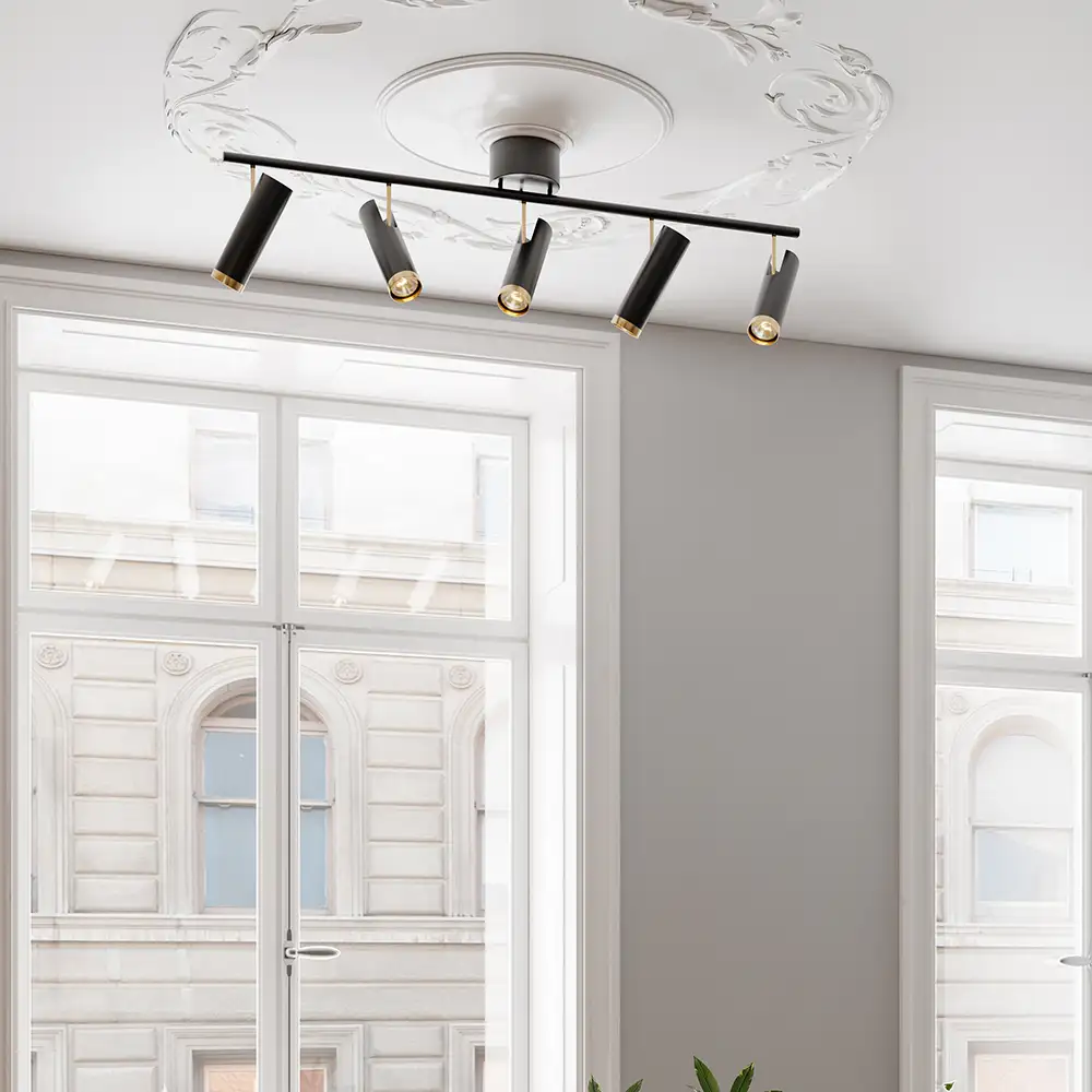 Puls Bar Strahler 5 schwarz