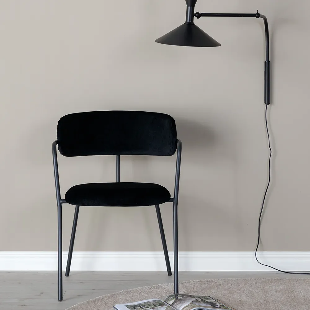 Arrow Dining Chair Schwarz 2er-Pack