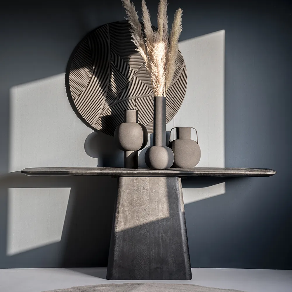 Aron Konsolentisch 180x40 - schwarz