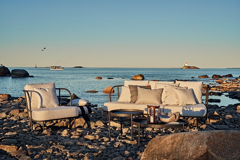 Saltö Couchtisch Ø85 cm