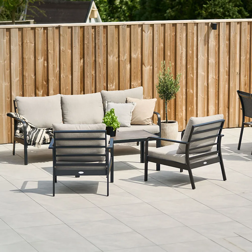 Hånger Sofagruppe Schwarz 