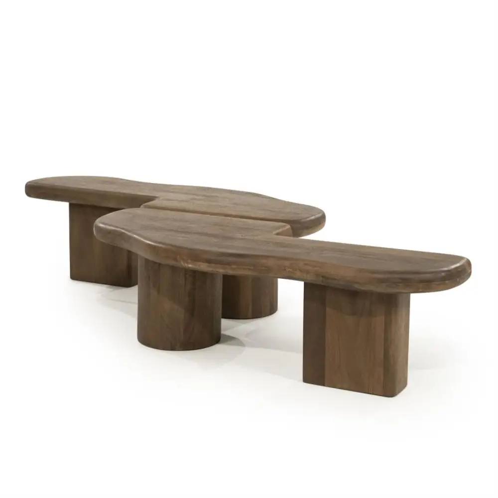 Yuo Couchtisch- light brown 100x80x30 cm