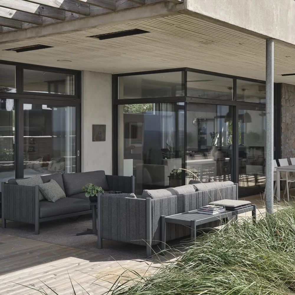 Brad Couchtisch 50x150  cm Anthracite