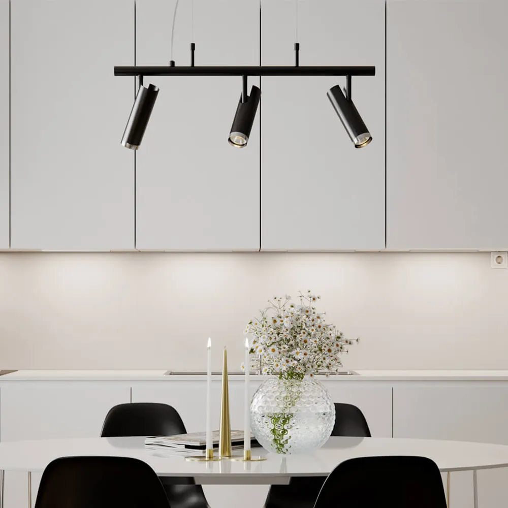 Puls Bar Deckenleuchte schwarz