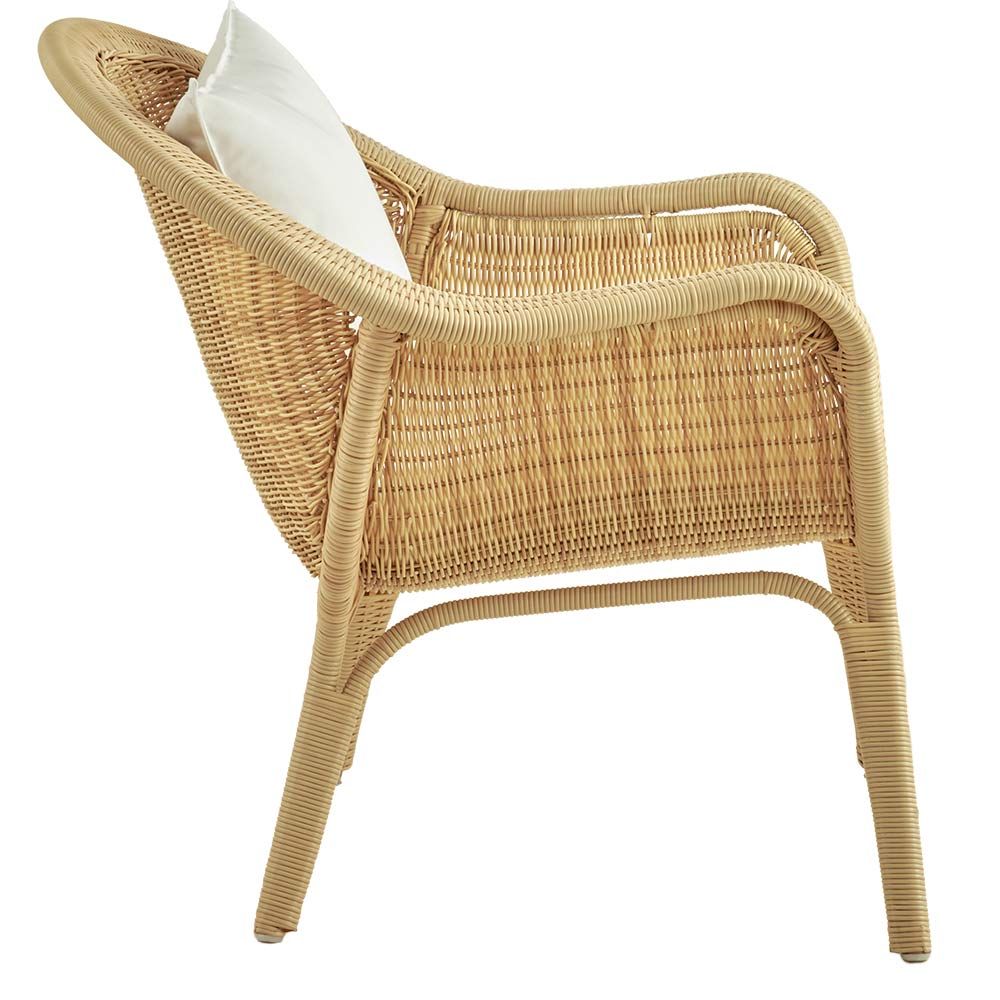 Sessel Madame Künstliches Rattan Natur