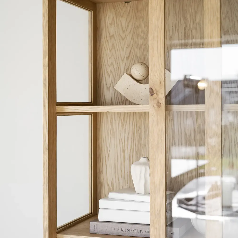 Hazelton Vitrine Eiche