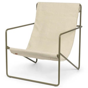 Desert Lounge Sessel Olive/Cloud
