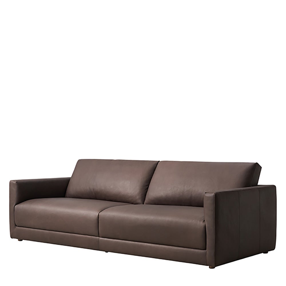 Broome Ledersofa - 3-Sitzer Espresso