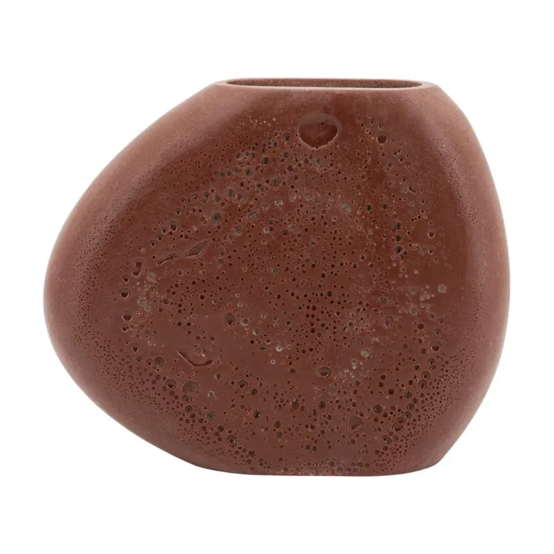 Kori 2 Vase 30x8x25 cm Kunstharz Rot
