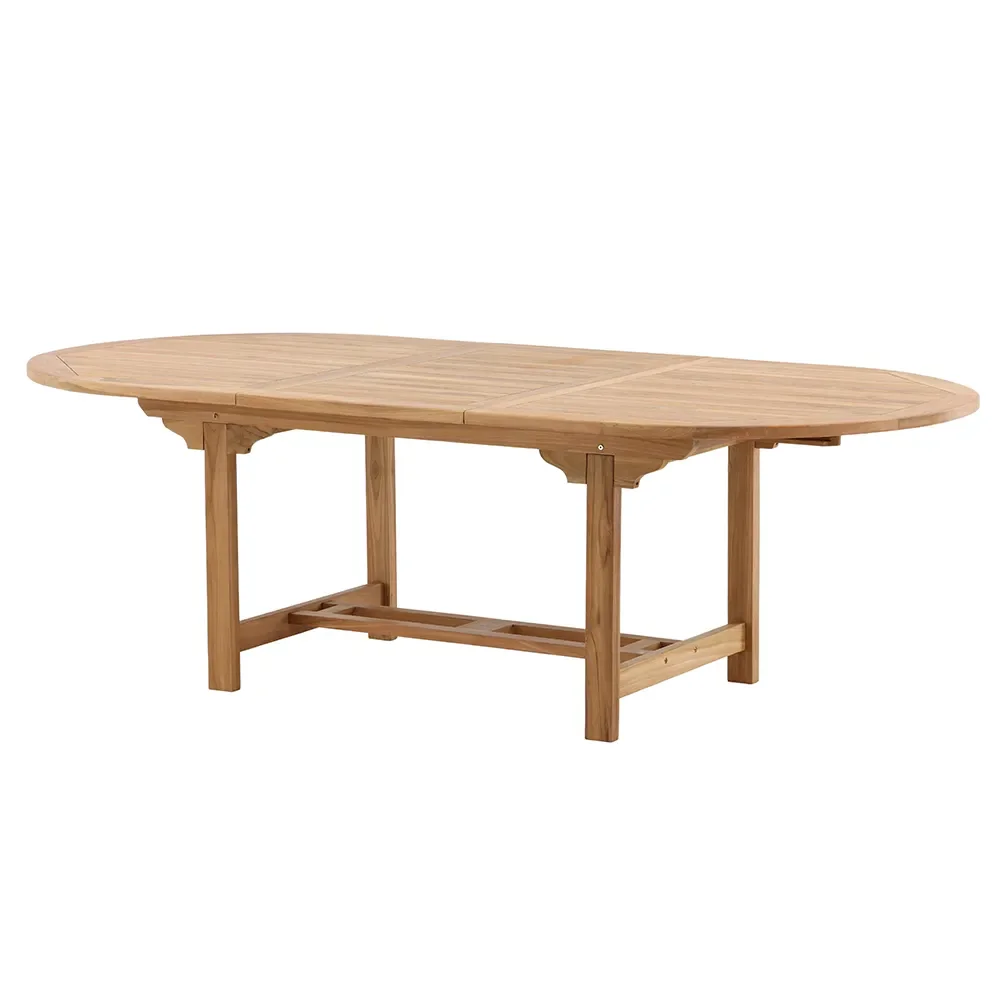 Kenia Esstisch 120x180-240 cm Teak