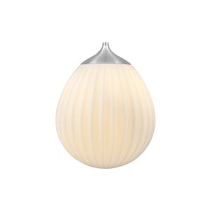  Around the World Lampenschirm Ø21 cm White/brushed steel
