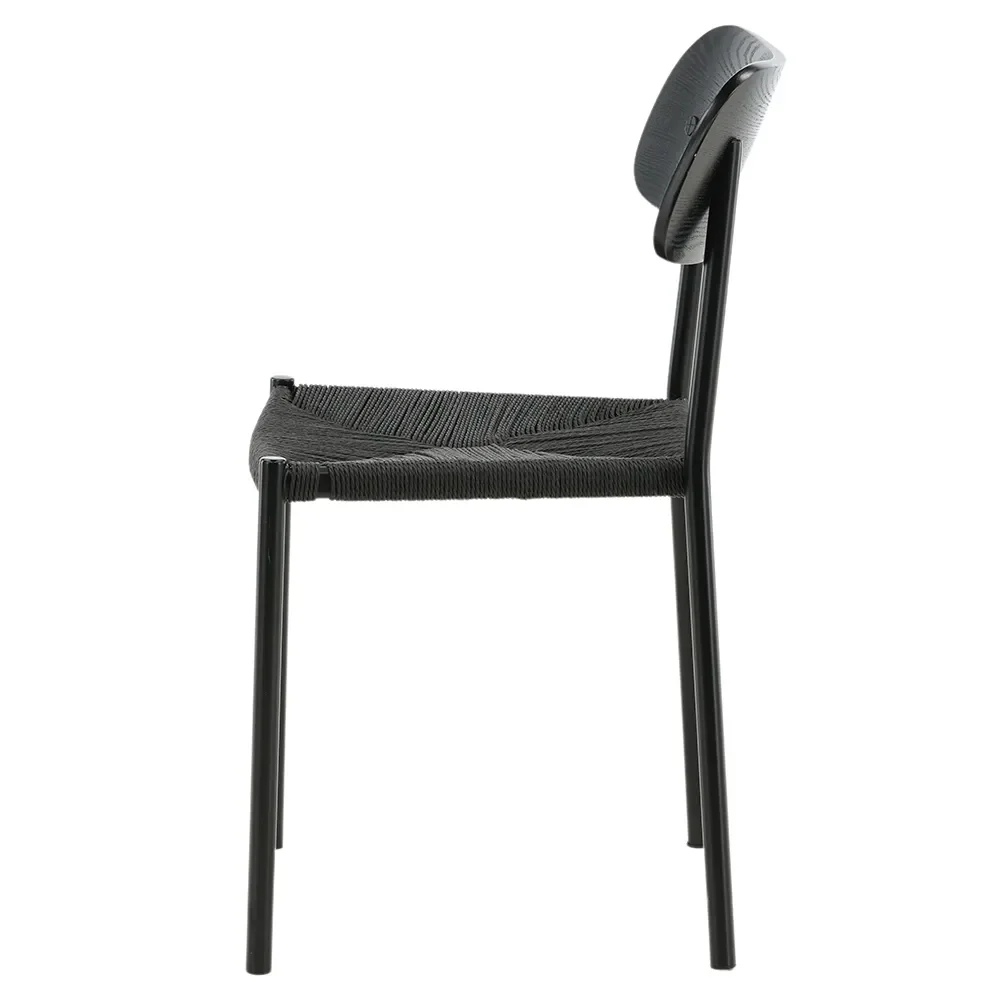 Polly Dining Chair Schwarz 2er-Pack 
