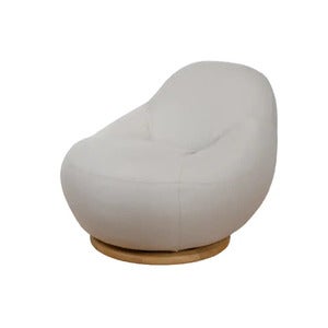 Gem loungesessel m/teak svirvel Sand, AirTouch