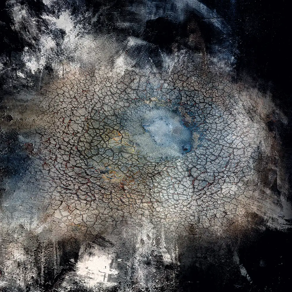 Wanddekoration Das Geheimnis 100x100 cm