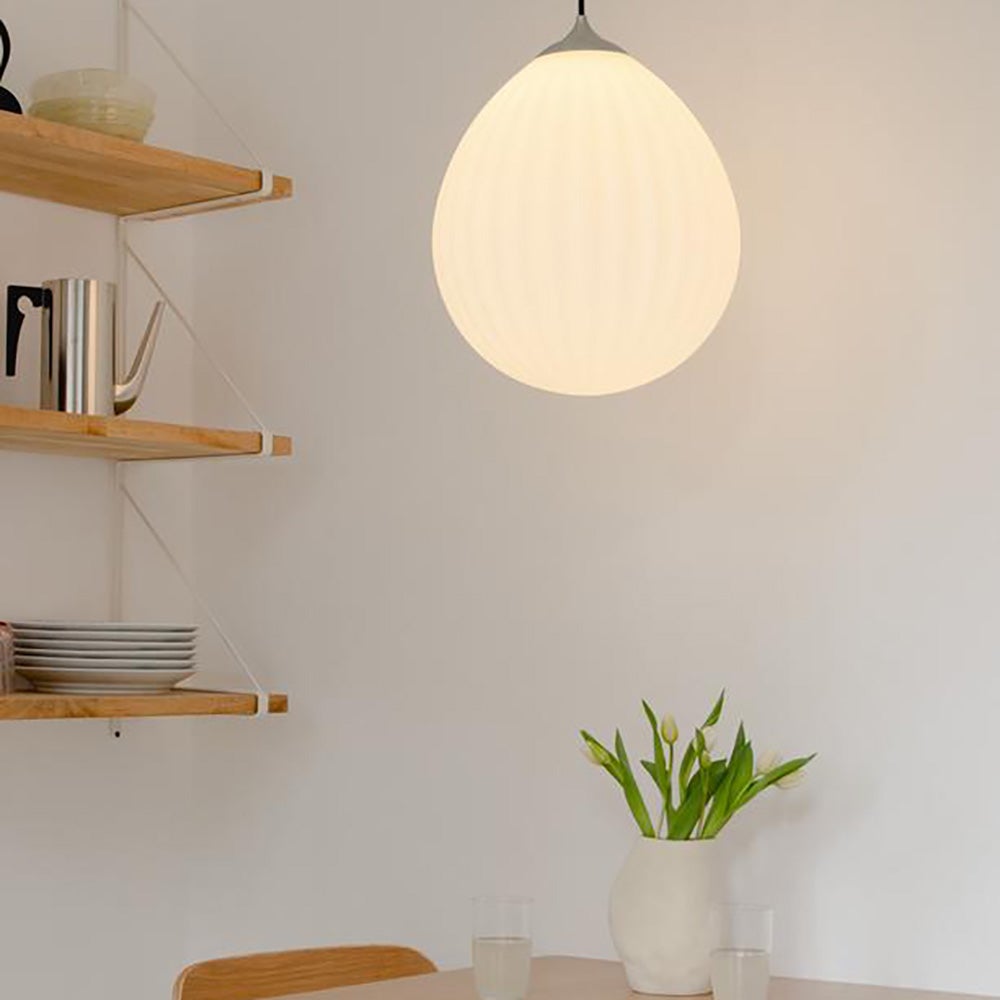 Around the World Lampenschirm Ø35 cm Weiß/Weiß