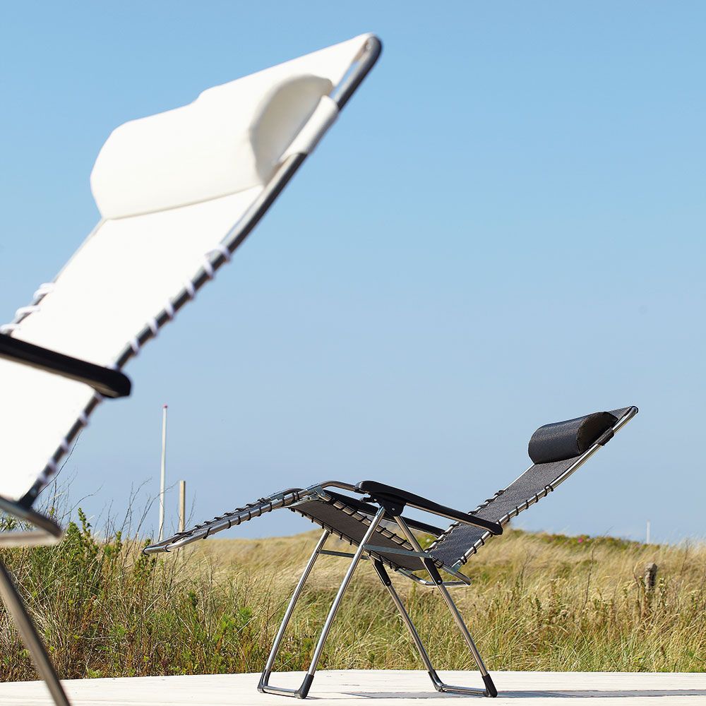 Movida baden baden stuhl schwarz Aluminium/Textil