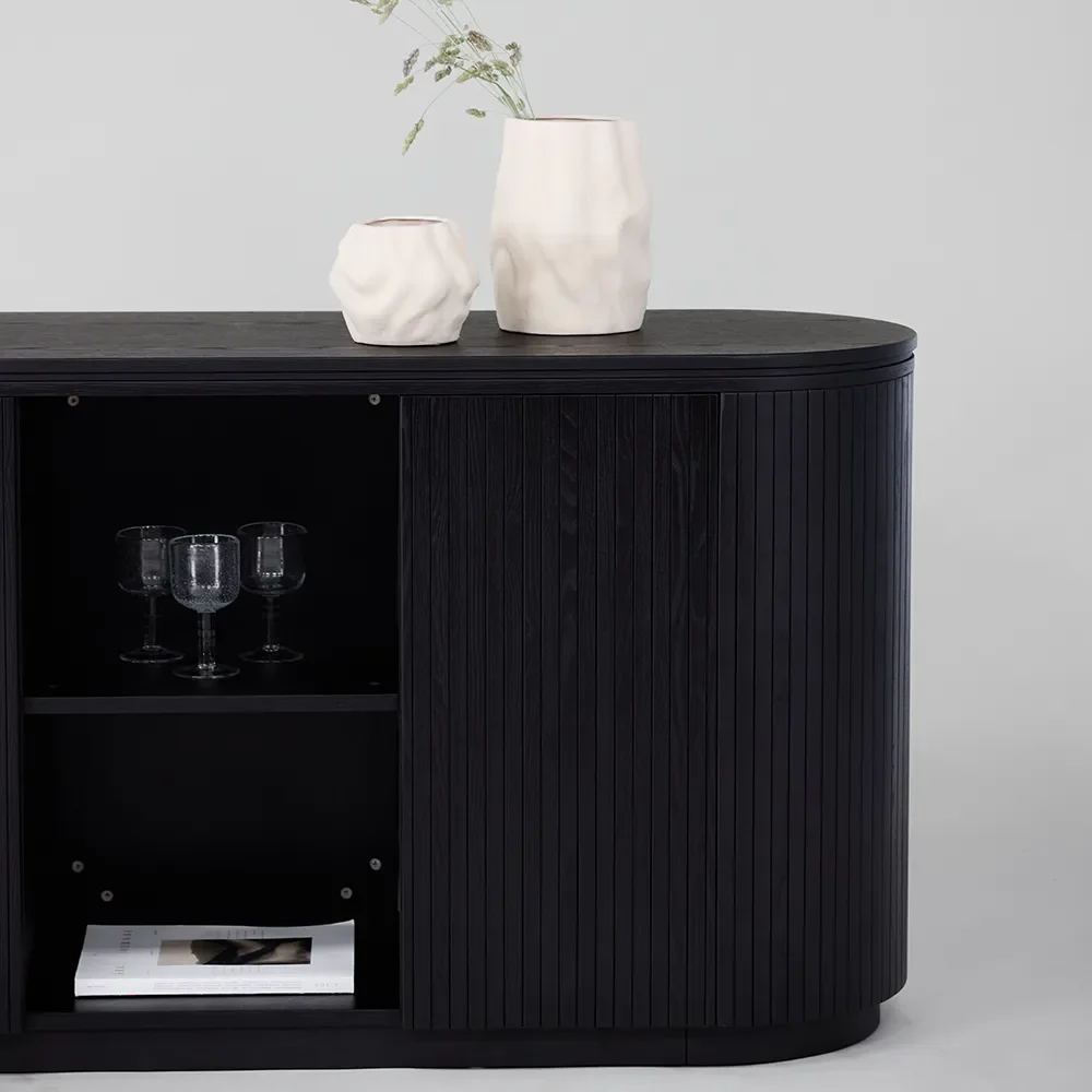 Fjällbacka Schrank Schwarz