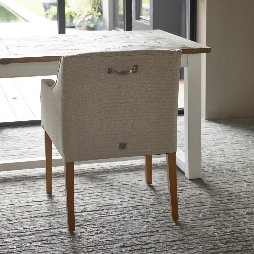 Savile Row Esstischstuhl flanders flax