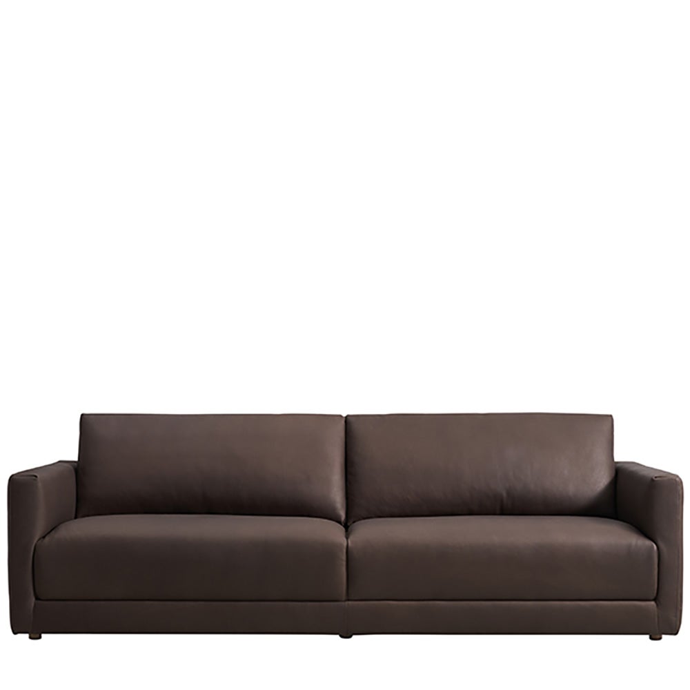 Broome Ledersofa - 3-Sitzer Espresso